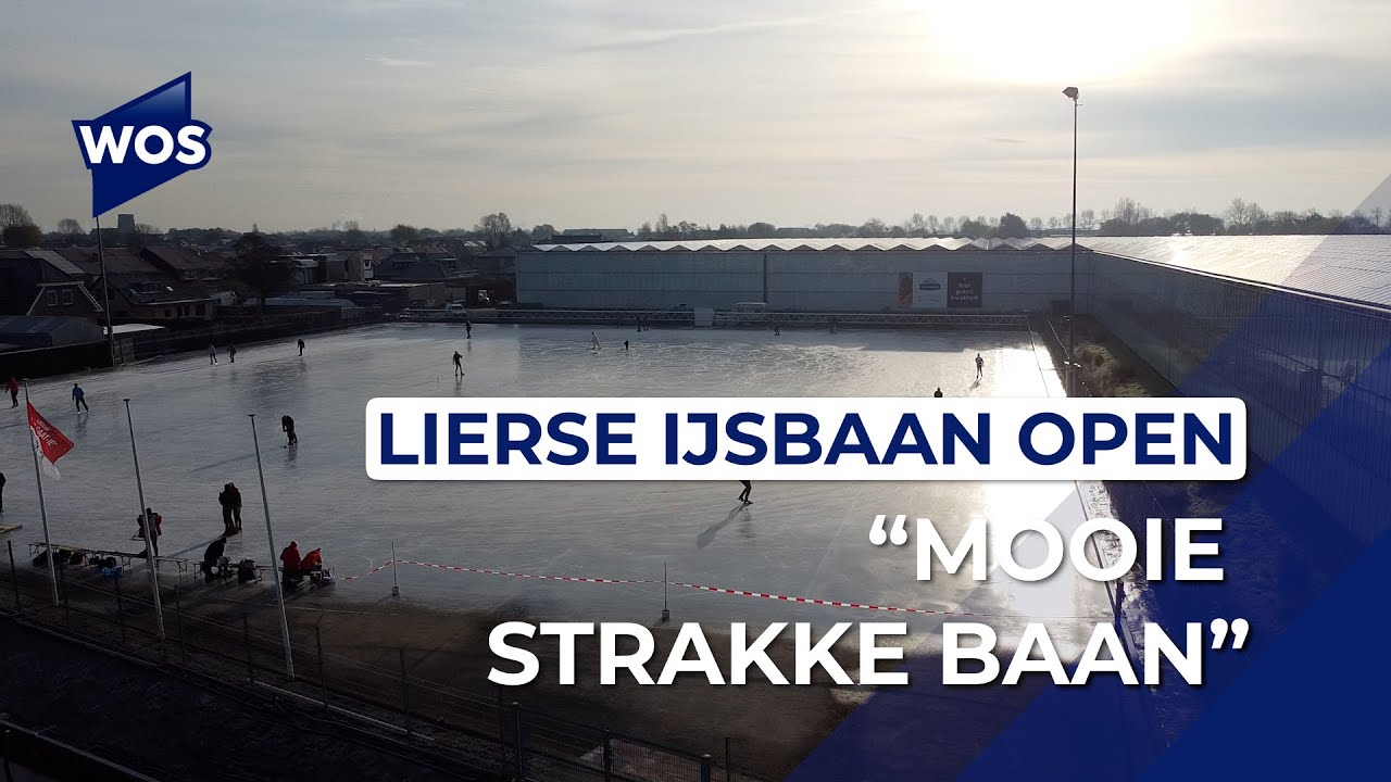 IJsbaan De Lier geopend na nacht vorst