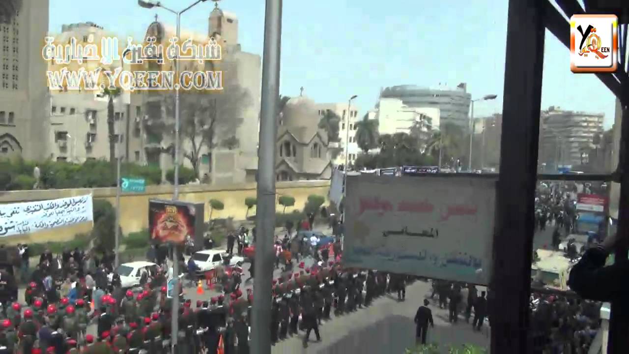 عاجل - مشاهد تاريخية من جنازة البابا شنودة 