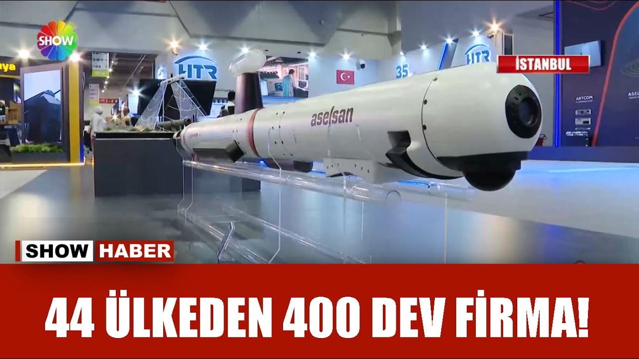 Savunma fuarına Türkiye damga vurdu!