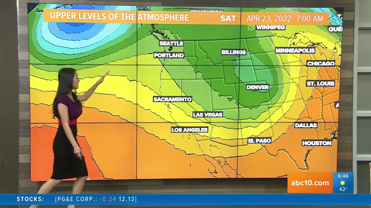 Michelle Apon explains the big temperature warm-up