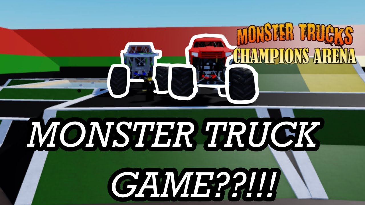 BEST MONSTER TRUCK GAME ON ROBLOX?!?!? (Re-upload READ DESC)