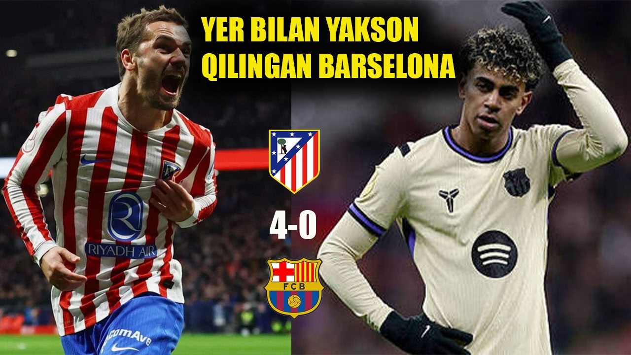 BARSELONA YER BILAN YAKSON QILINDI