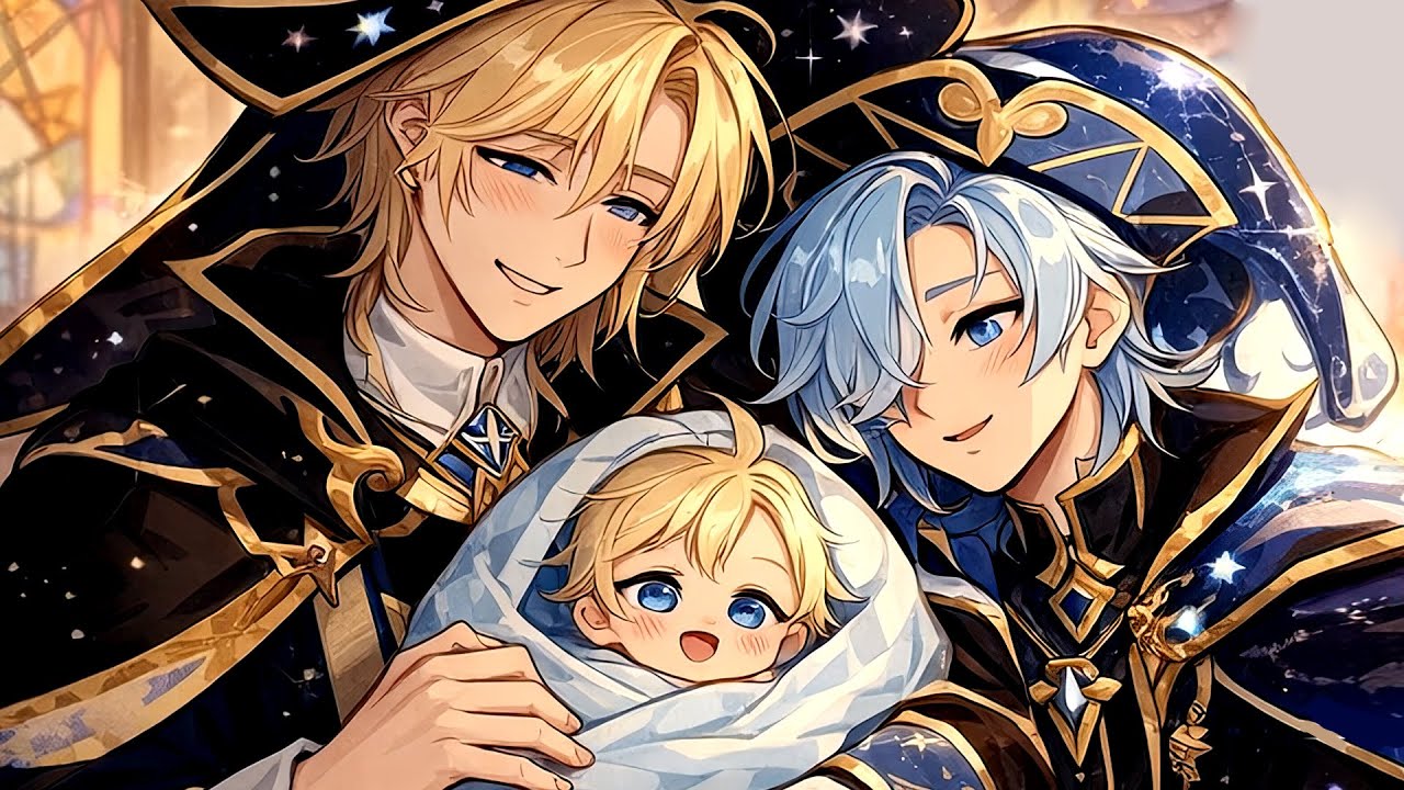 They Became Parents 🥰┃Pure Vanilla x Shadow Milk (ShadowVanilla)┃Cookie Run Kingdom Comic Dub