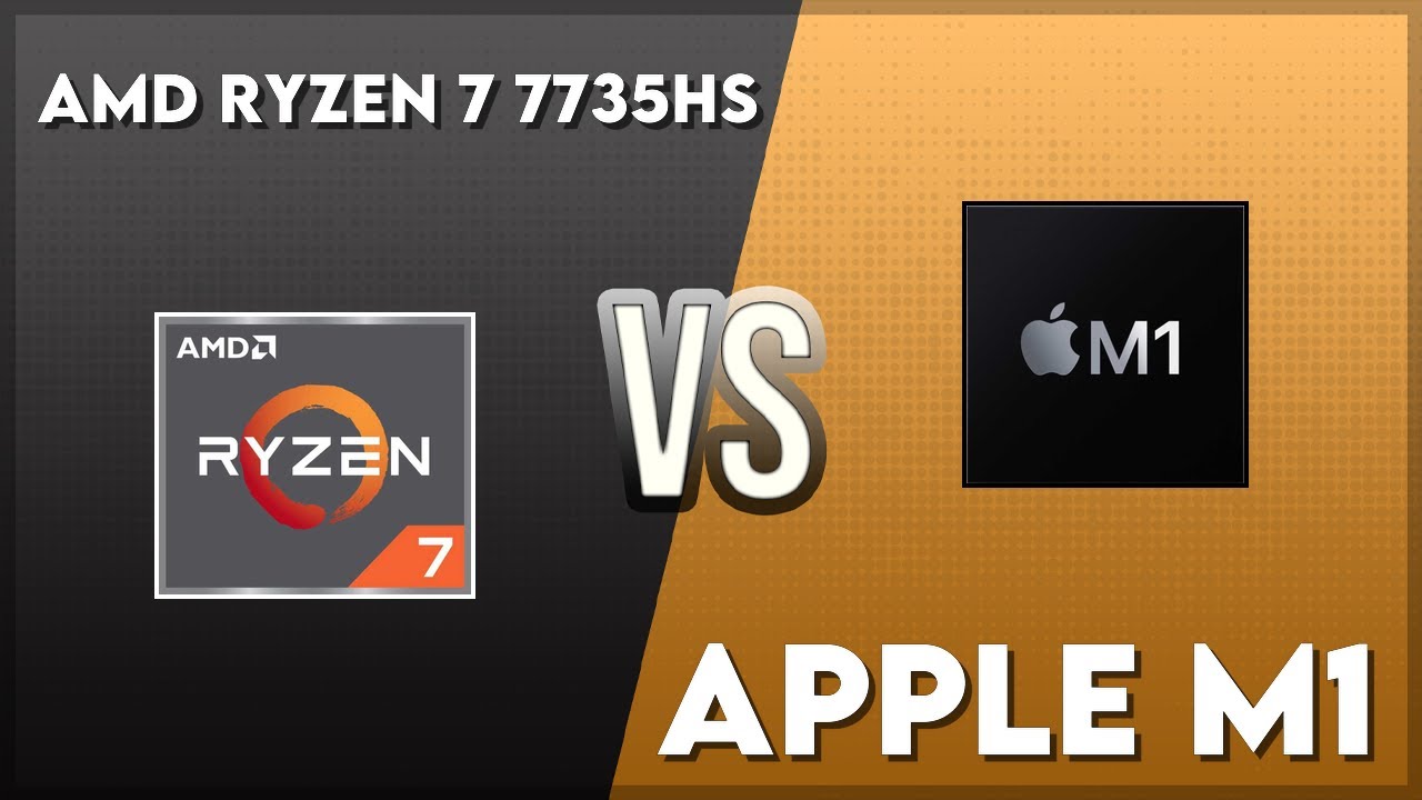 AMD Ryzen 7 7735HS vs Apple M1 Technical Comparison
