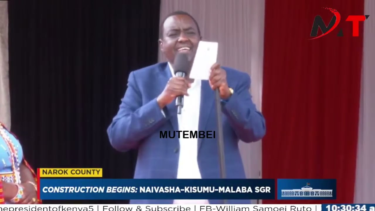 POLITICAL HEAT! Ruto Happy After Crowd Member ROASTS Gachagua !