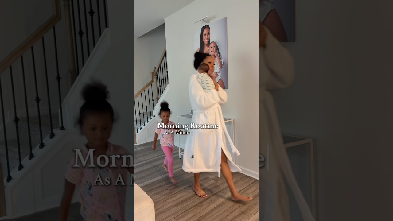 Realistic Morning Routine As A Mommy Of Two 😍