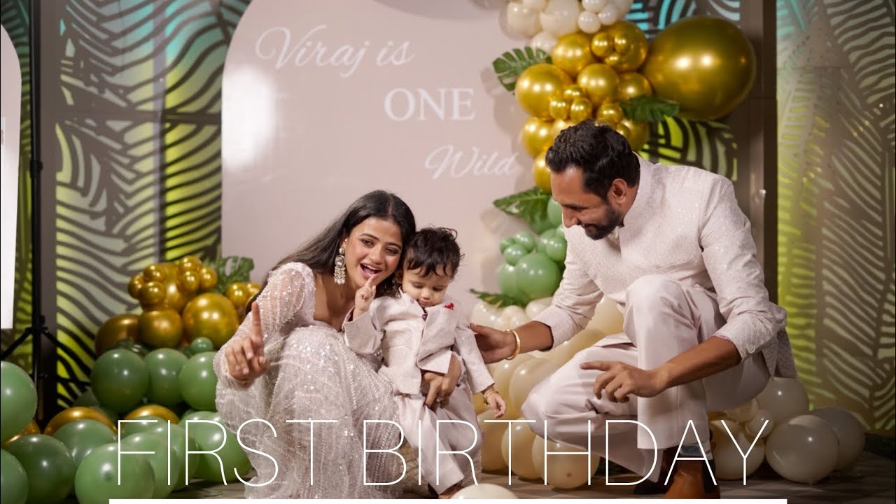 Viraj &ldquo;First Birthday&rdquo; celebration vlog | our little turn one | part - 2