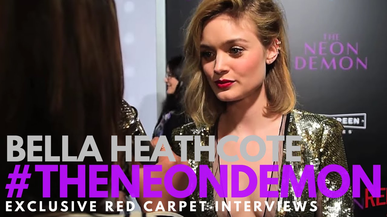 Bella Heathcote interviewed at the LA Premiere of The Neon Demon #TheNeonDemon