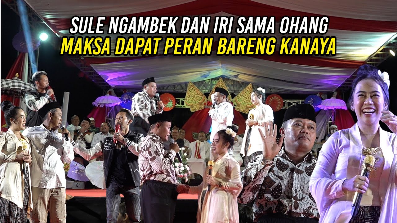 MAEN OPERA BARENG KDM | SULE IRI SAMA OHANG | MAKSA PENGEN DAPAT PERAN BARENG KANAYA