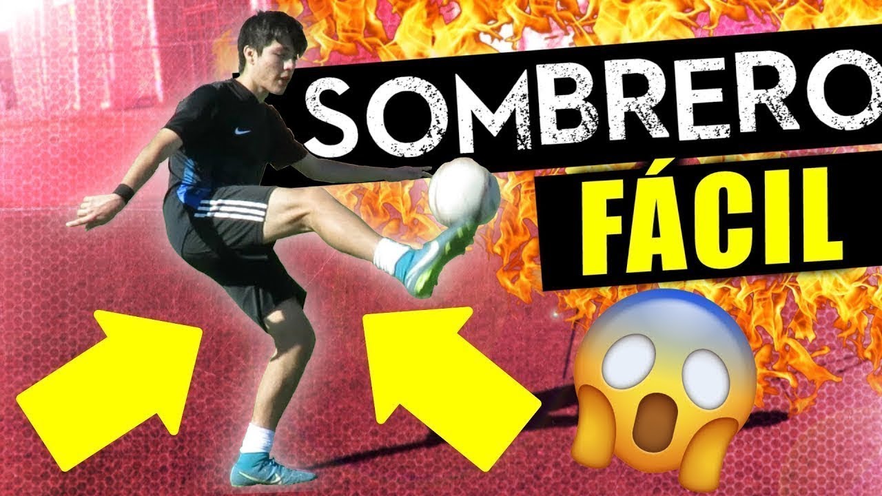 APRENDE este SOMBRERO FÁCIL para BURLAR A TU RIVAL! ⚽️ [TUTORIAL] Trucos y jugadas de futbol