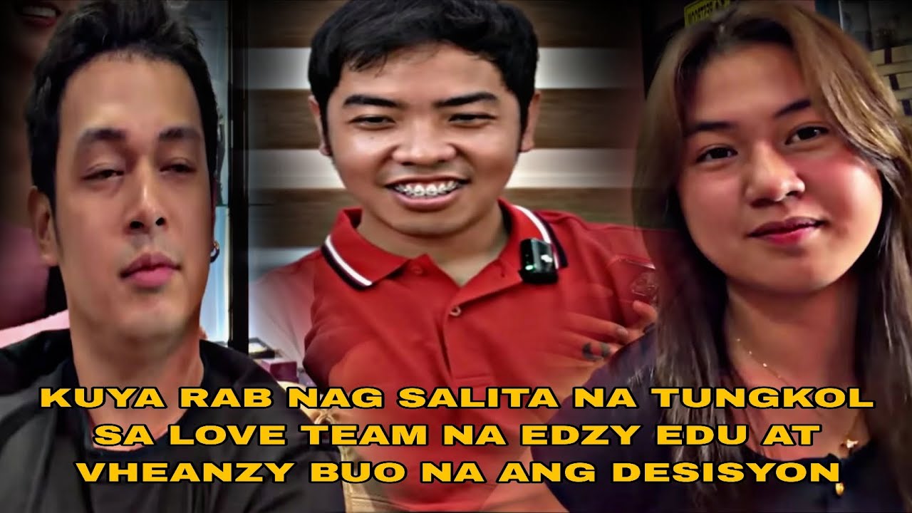 KALINGAP RAB NAG SALITA NA EDU AT VHEANZY BUO NA ANG KANILANG DESISYON 