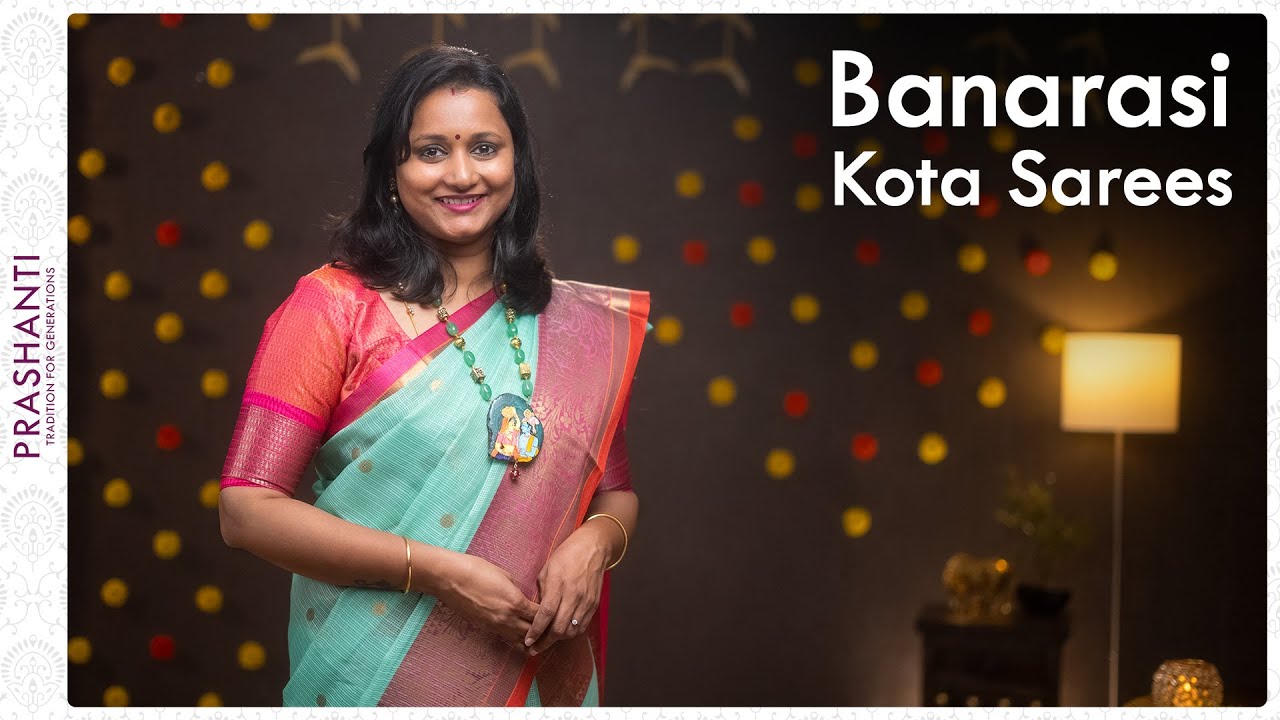 Banarasi Kota Sarees by Prashanti | 03 October 2021