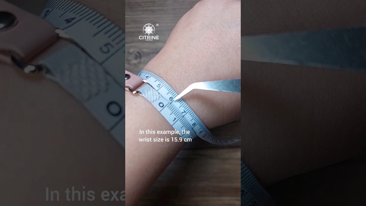 How to Measure Your Wrist Size for Crystal/Gemstone Bead Bracelets
