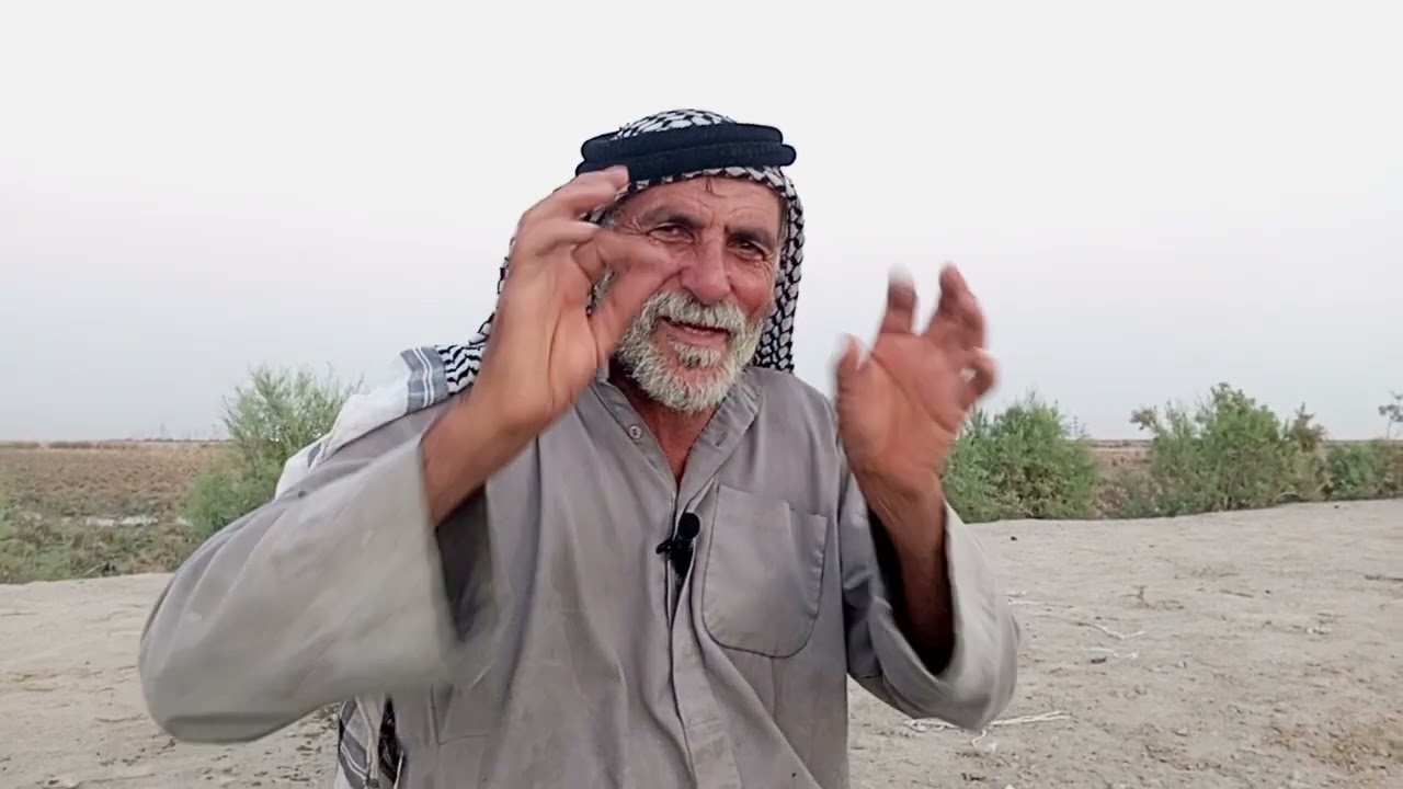 الحجي ابو محمد يسوي سياح على طريقته الخاصه في حياه الريف الاهوار الجنوب العراقيه