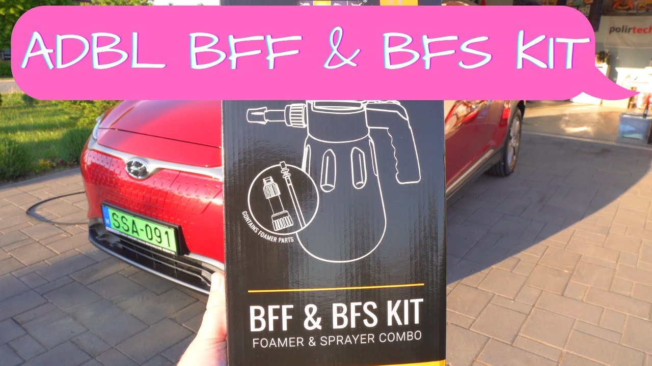ADBL BFF-BFS Kit (profi nagynyomású kézi habosító és permetező készlet) teszt