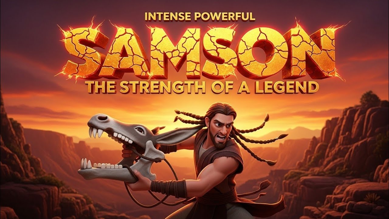 Samson Bible story in Hindi | Hindi | Animated Bible movie 