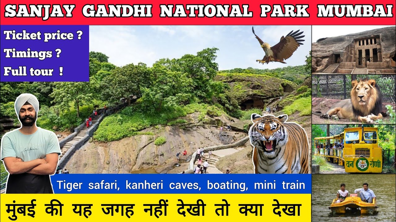 Sanjay gandhi national park mumbai vlog | Borivali national park mumbai Kanheri caves , tiger safari