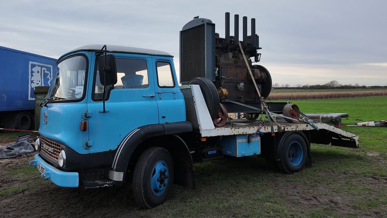 Collecting a McLaren With The Bedford TK
