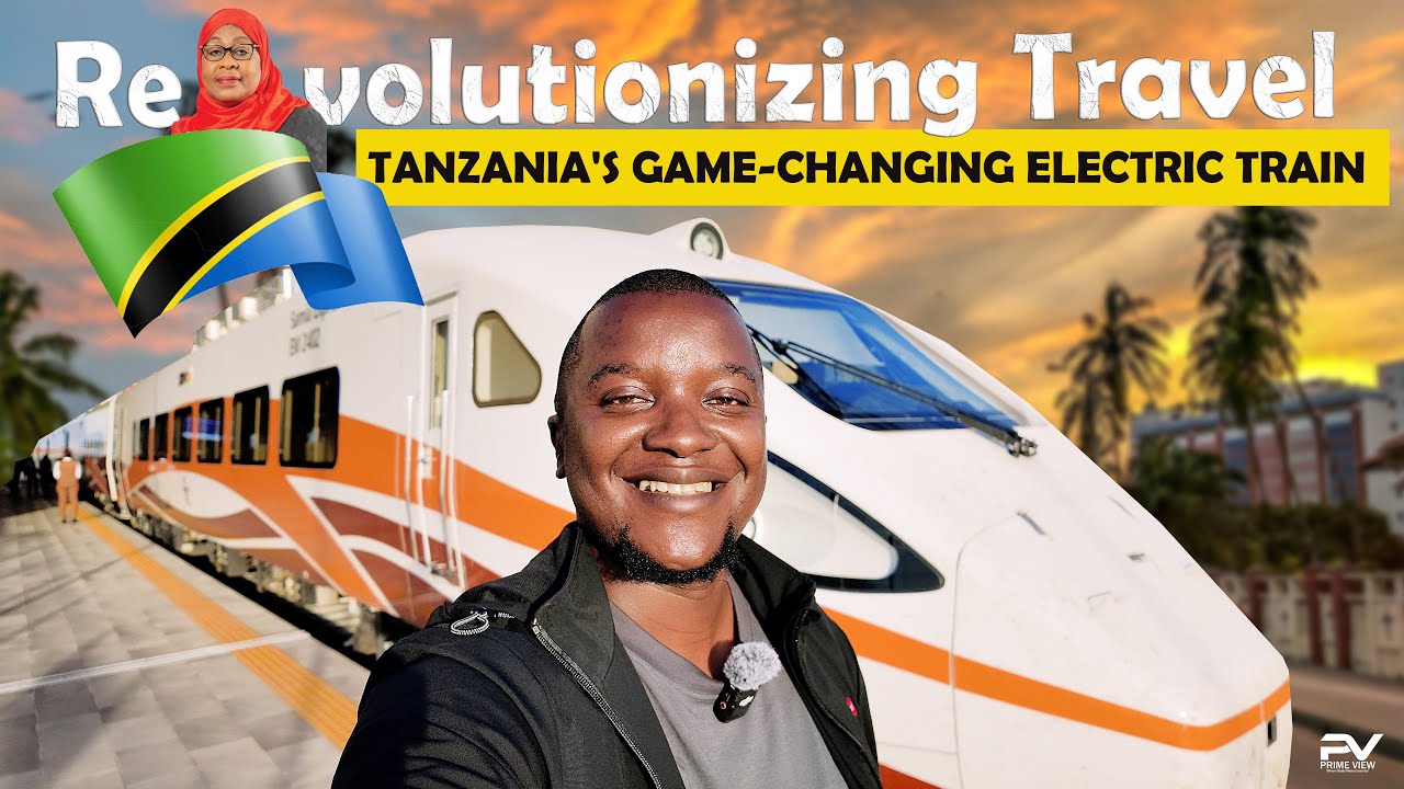 REVOLUTIONIZING TANZANIA: High-Speed Electric Train (EMU) Leading the Future of Transportation.