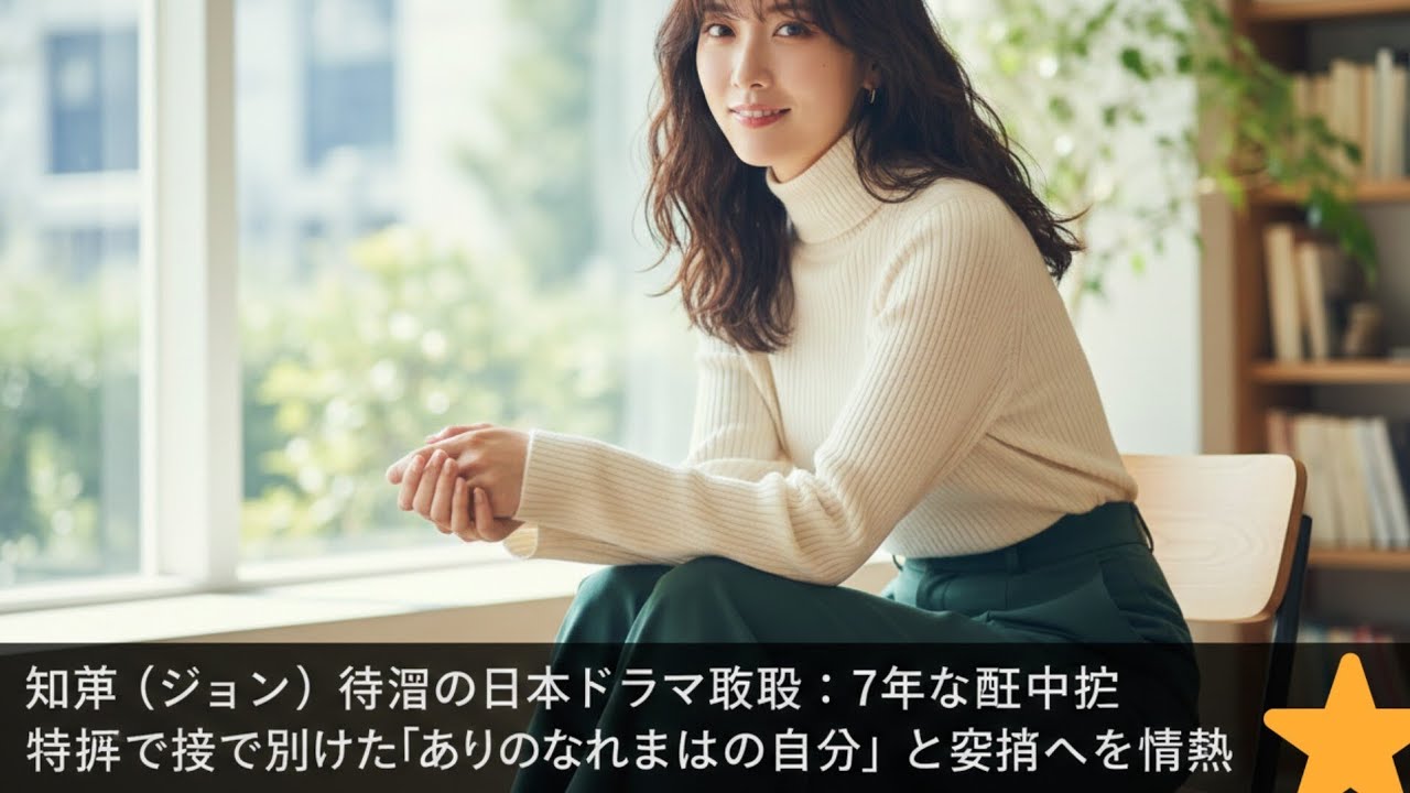 ​知英（ジヨン）待望の日本ドラマ復帰：7年の空白を経て見つけた「ありのままの自分」と演技への情熱 🇯🇵✨🎭