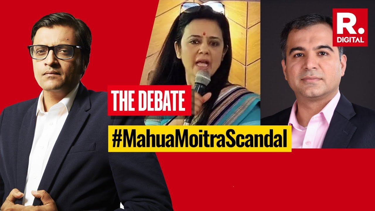 Arnab's Debate: Mahua Parliament scandal explodes, Hiranandani alleged letter stirs mega questions