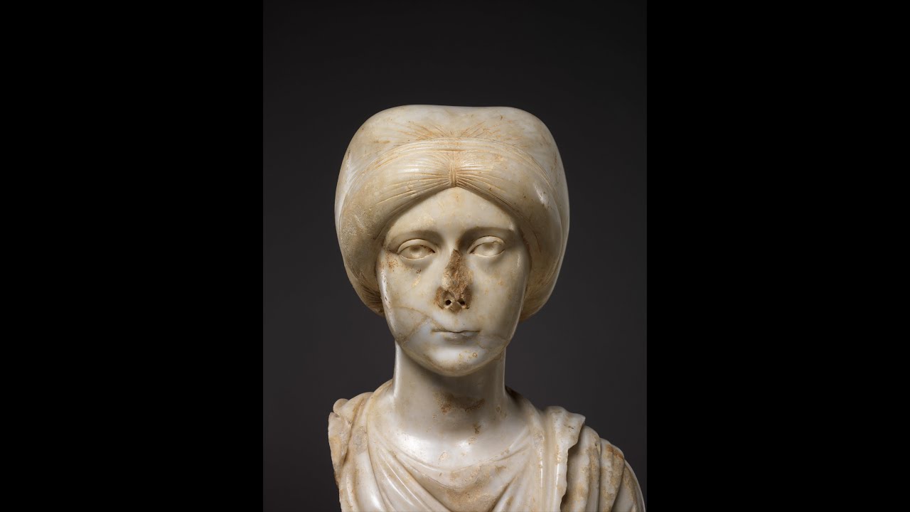 Woman with Scroll, An Early Byzantine Sculpture at the Metropolitan Museum of Art