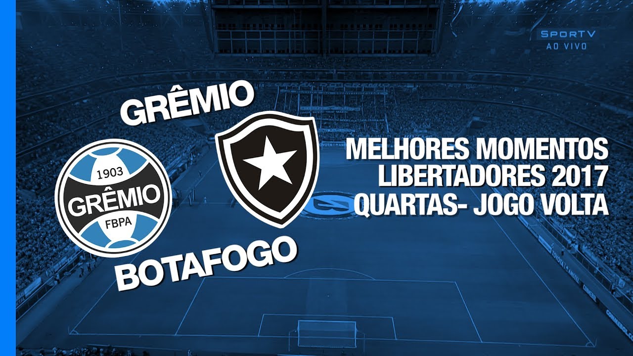 Melhores Momentos - Grêmio 1 x 0 Botafogo - Libertadores - 20/09/2017