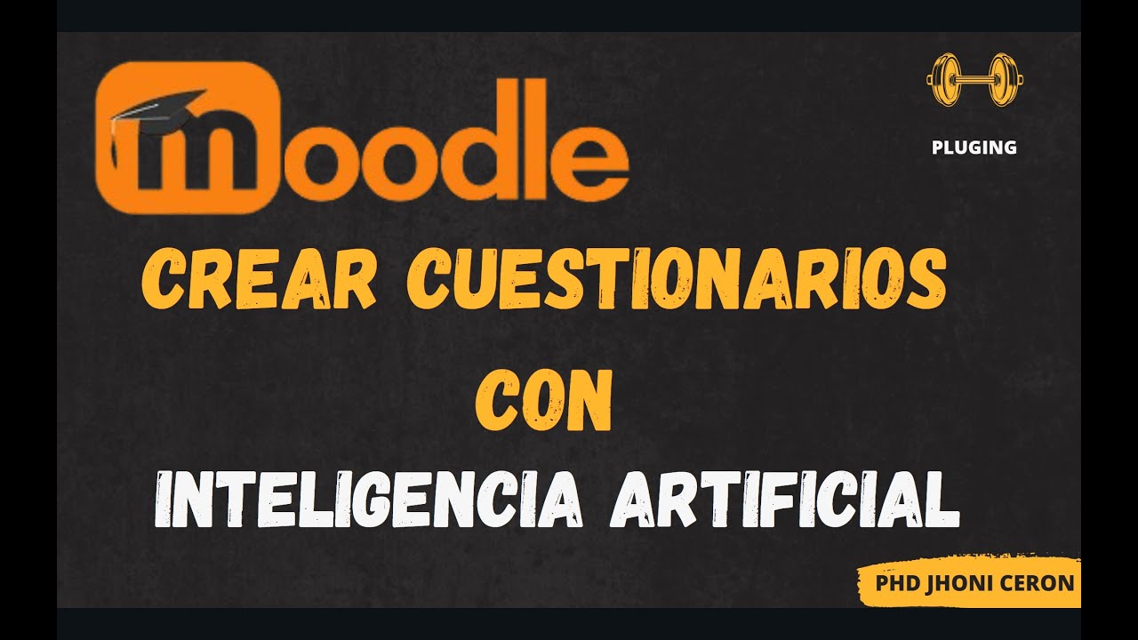 Tutorial para crear exámenes automáticos con I.A. en Moodle 5x.
