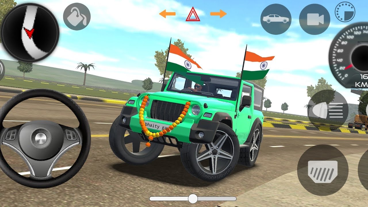 Green Thar Lover 💚 | Modified Thar Entry Status 🇮🇳 #TharModifive 