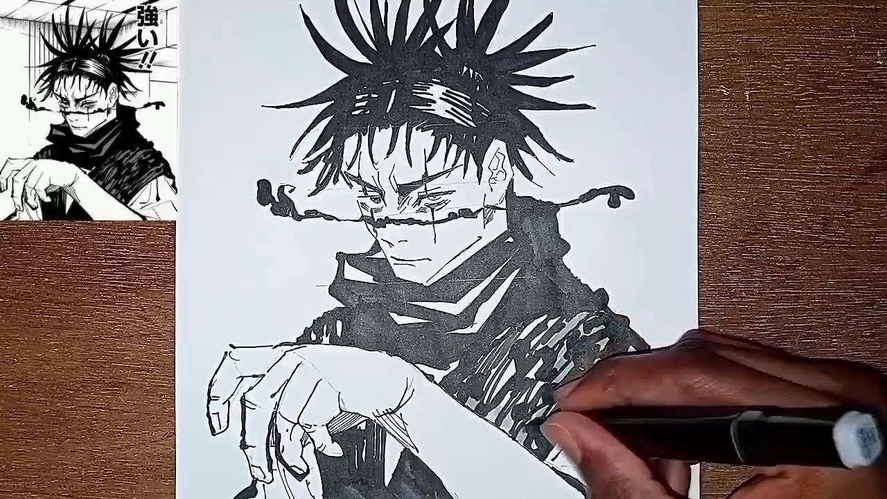 How to Draw Choso | Jujutsu Kaisen | Live Tutorial