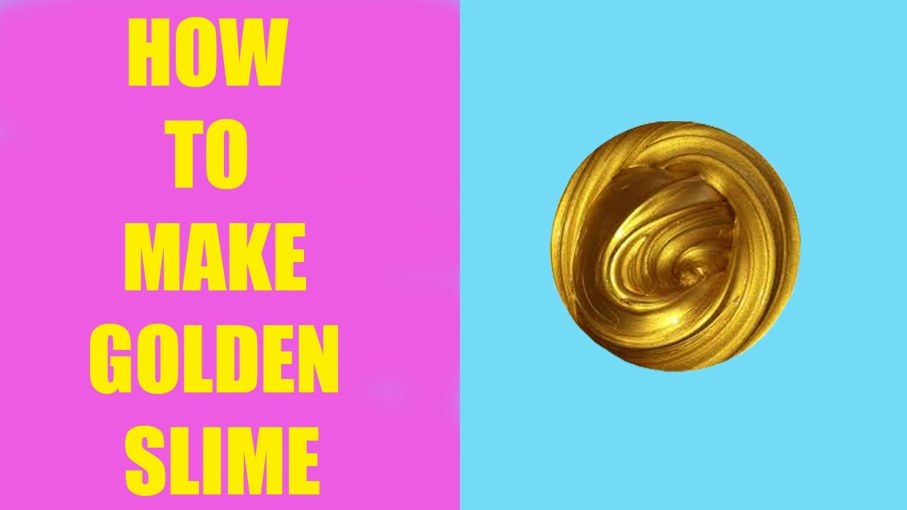 HOW TO MAKE GOLDEN SLIME