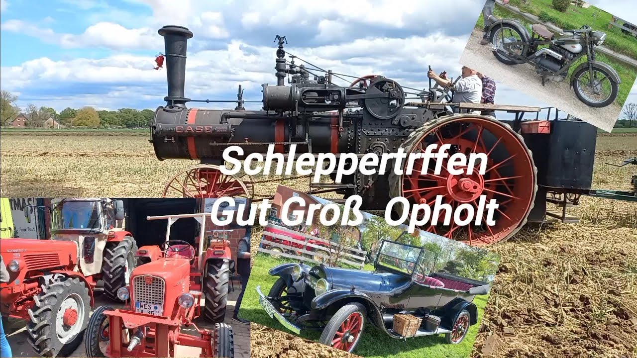 Schleppertreffen Neukirchen Vluyn, Gut Groß Opholt # Bulldog vorbereiten