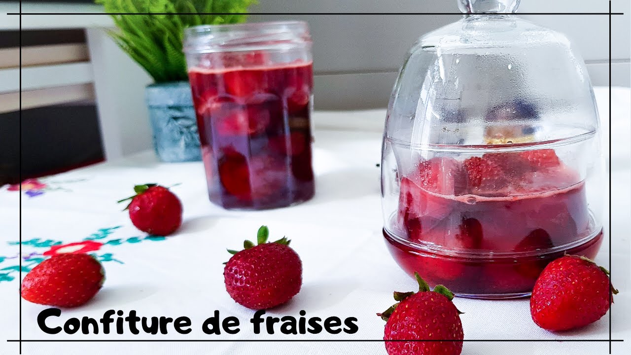 CONFITURE DE FRAISES