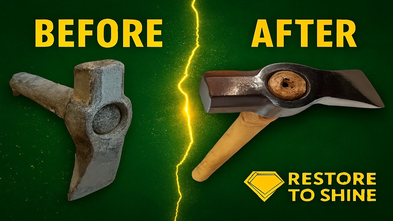 From Rust to Glory: The Axe’s Incredible Transformation!