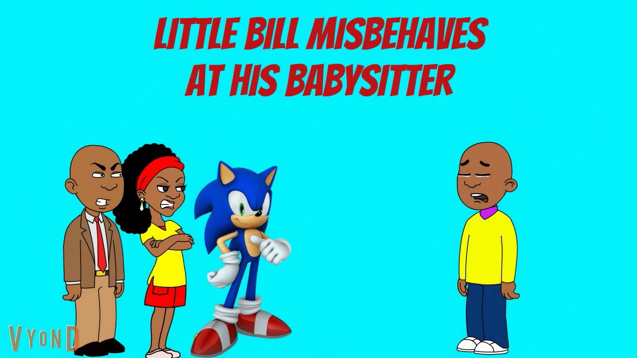 Little Bill misbehaves at his babysitter