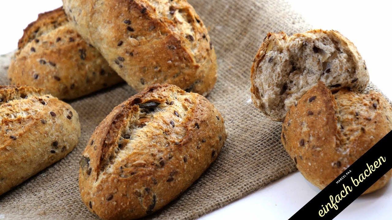 Rustico Semmel einfach selber backen - gesund und knusprig