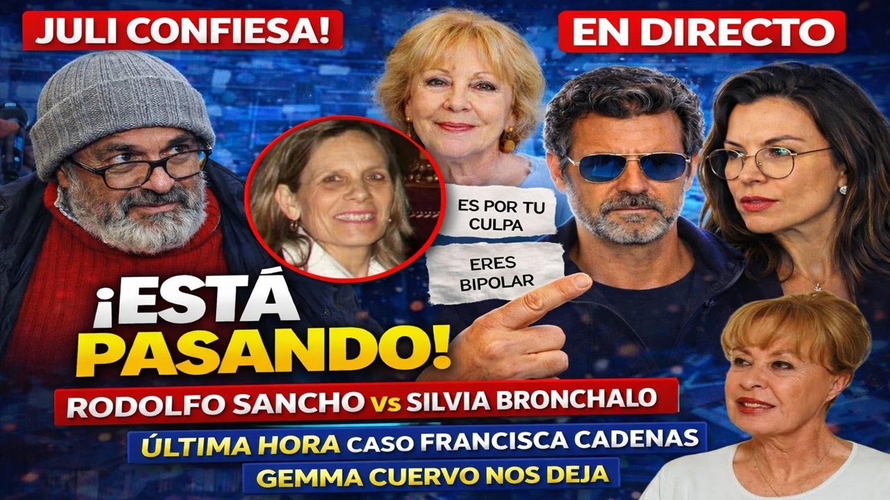 ¡ESTÁ PASANDO! Confesión sobre Francisca Cadenas + mensajes explosivos de Rodolfo Sancho