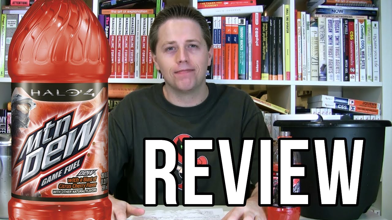 Mountain Dew Game Fuel (Citrus Cherry) Review (Soda Tasting #47)