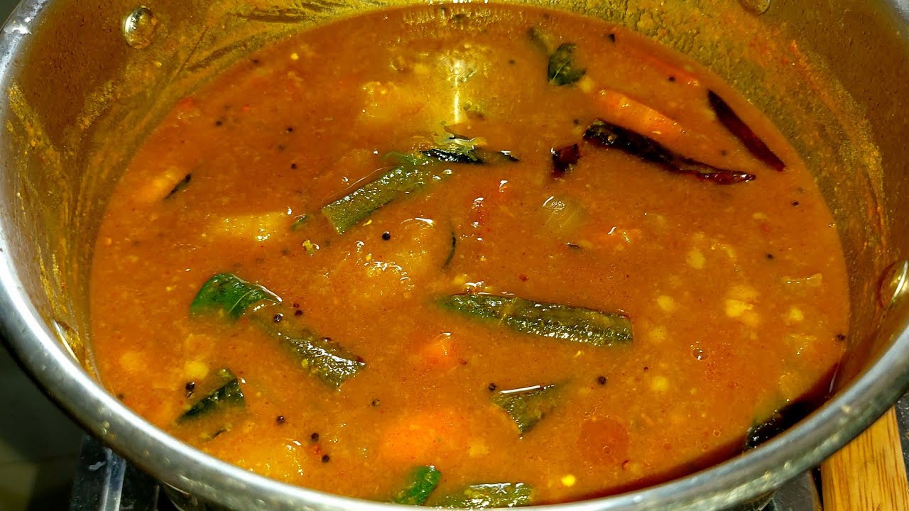 സദ്യ സ്റ്റൈൽ നാടൻ സാമ്പാർ ഇതുപോലെ ഉണ്ടാക്കി നോക്കൂ/kerala naadan sambar/ sambar without coconut