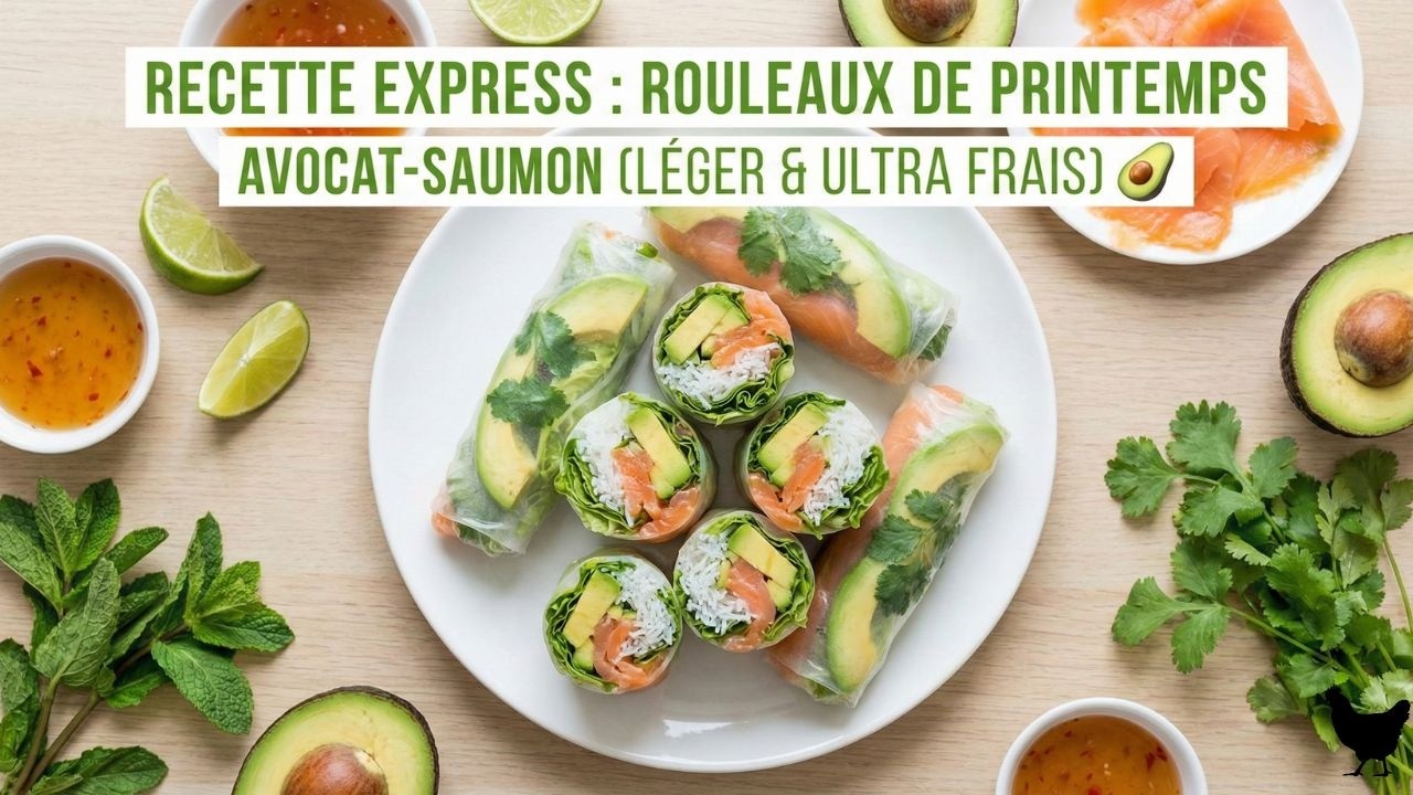 Oubliez la Sauce Nuoc-Mâm ! Ma Vinaigrette Secrète à la Mangue pour vos Rouleaux 🤫 #recette