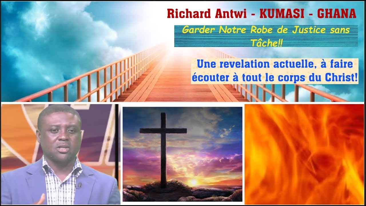 RICHARD ANTWI |  GARDER SA ROBE DE JUSTICE SANS TACHE!