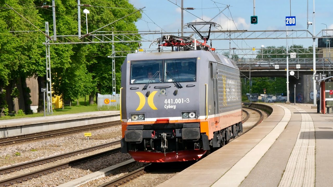 Tåg i Katrineholm Juni 2022