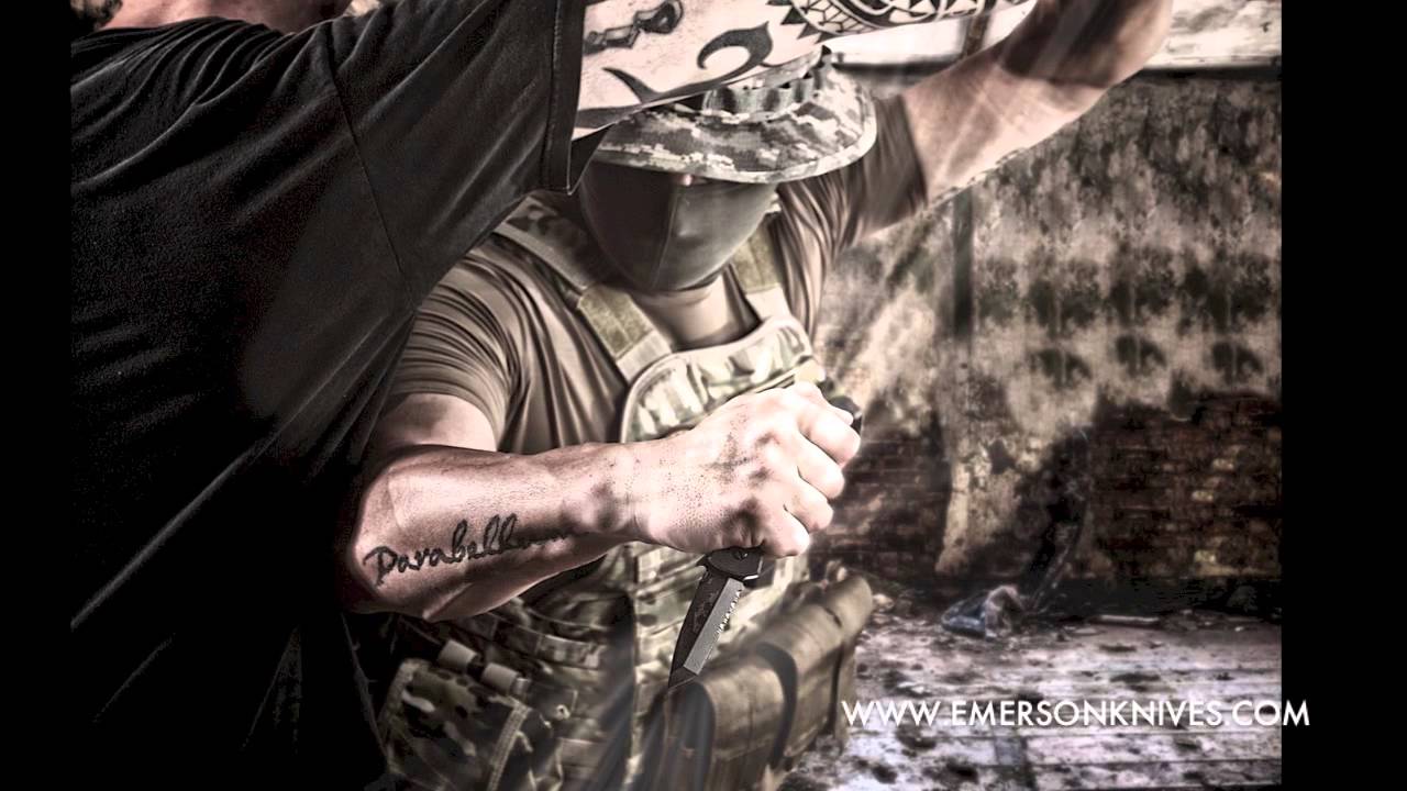 The Father of all Modern Tactical Knives, the Emerson Knives CQC-7.