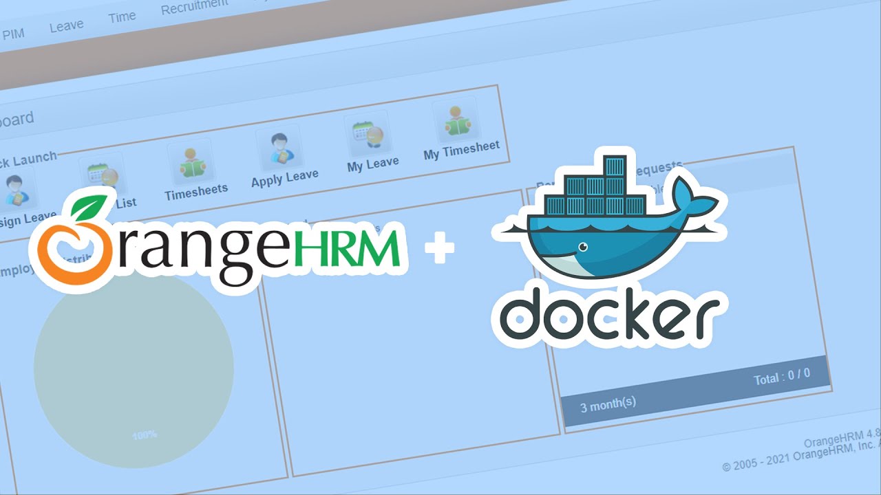OrangeHRM (Self-hosted Human Resources Management) on Docker