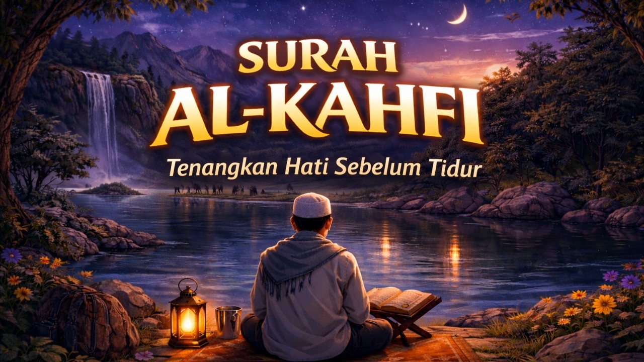 Surah Al-Kahfi Merdu | Untuk Tidur & Relaxing | Quran Penyejuk Jiwa
