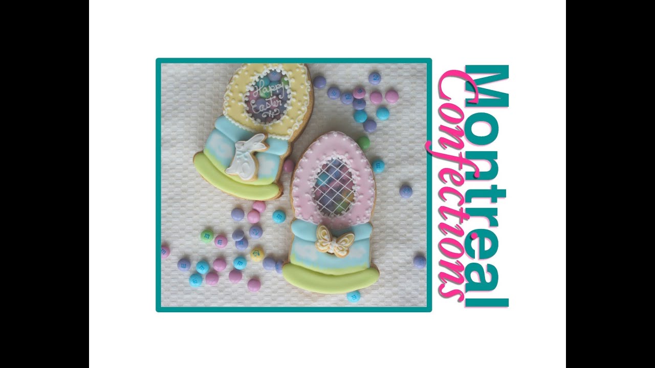 Easter Cookie - How to make a piñata cookie