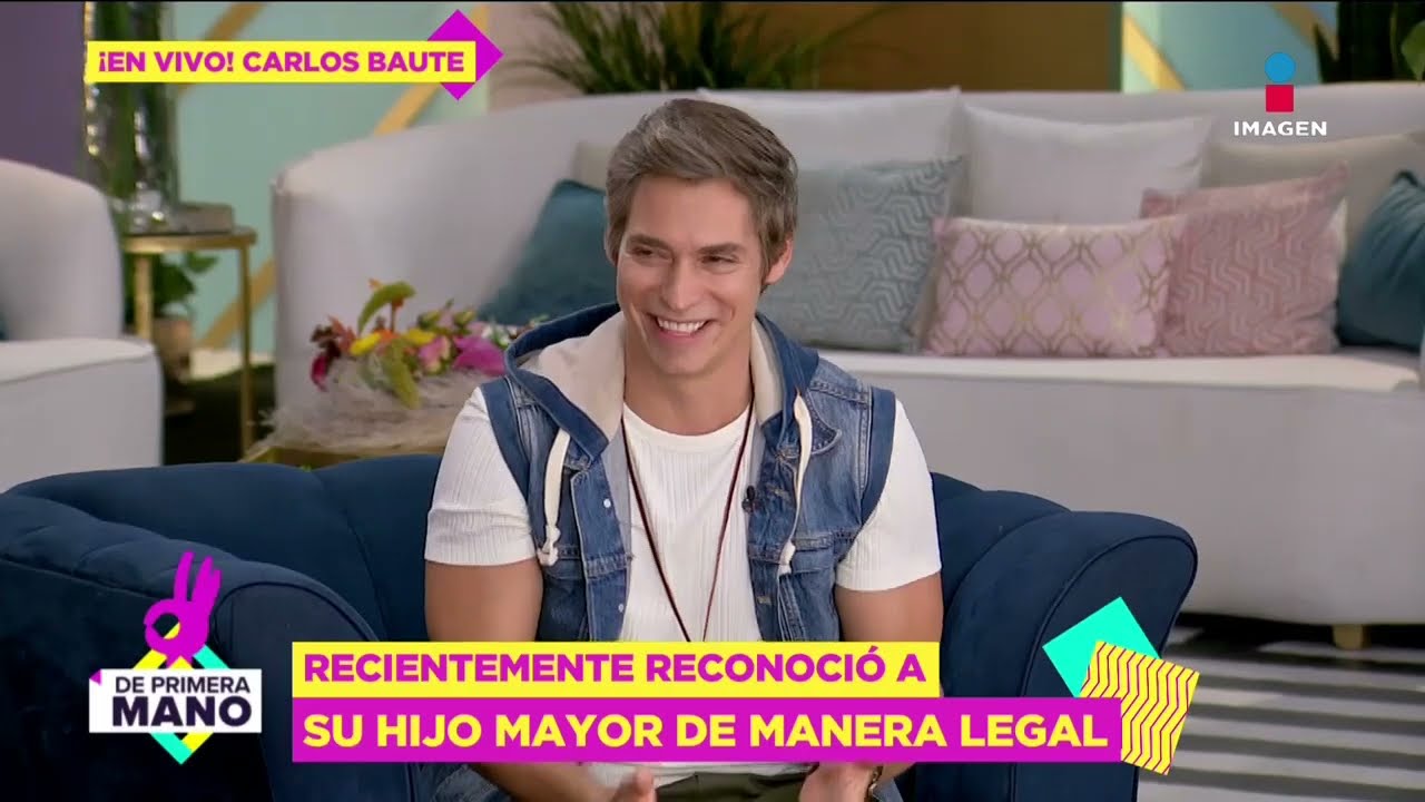 Carlos Baute narra el reencuentro con su hijo | De Primera Mano