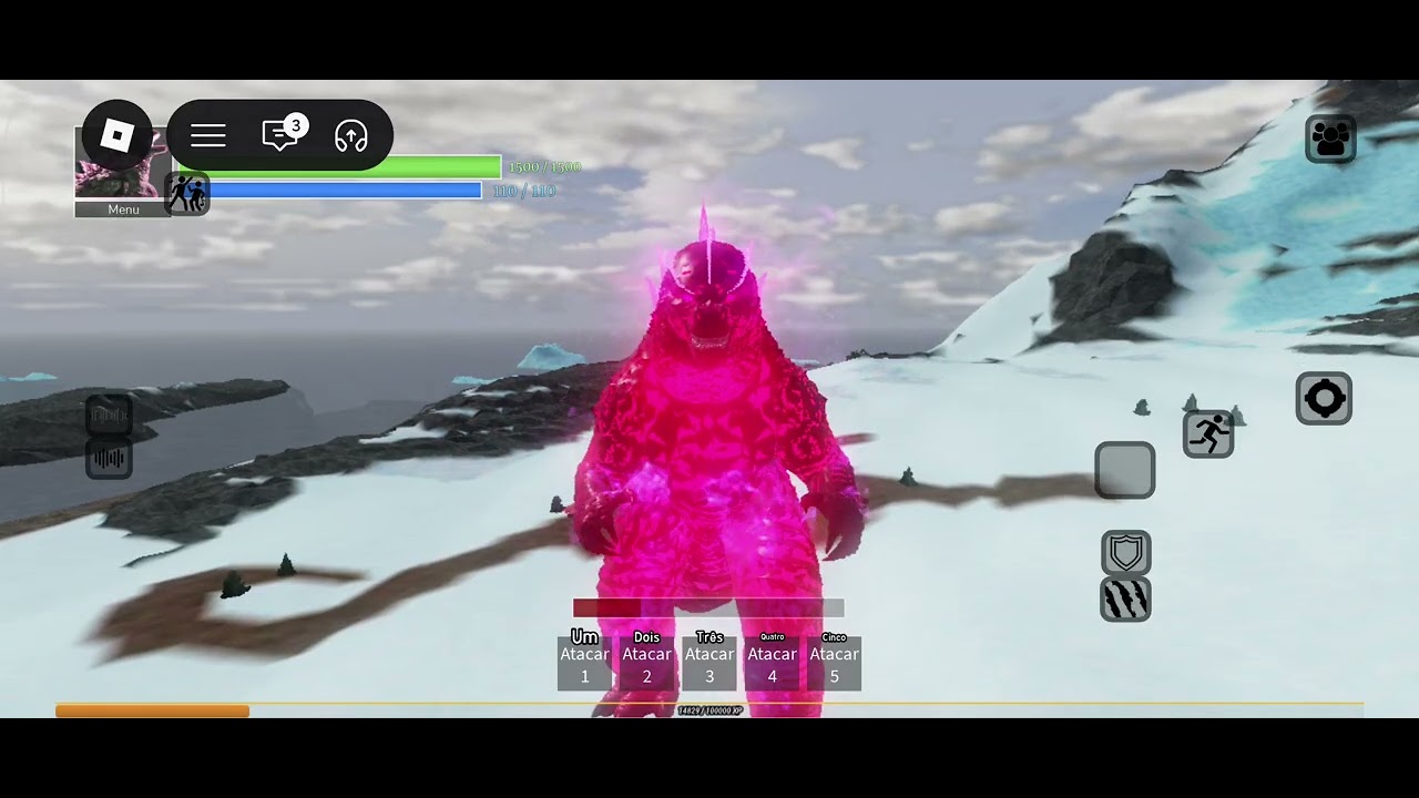 Showing how to play this game, on Roblox from Titans