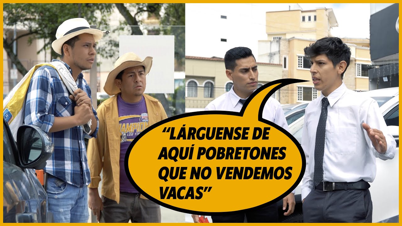 Fue a comprar un vehículo y los humillaron por ser del campo