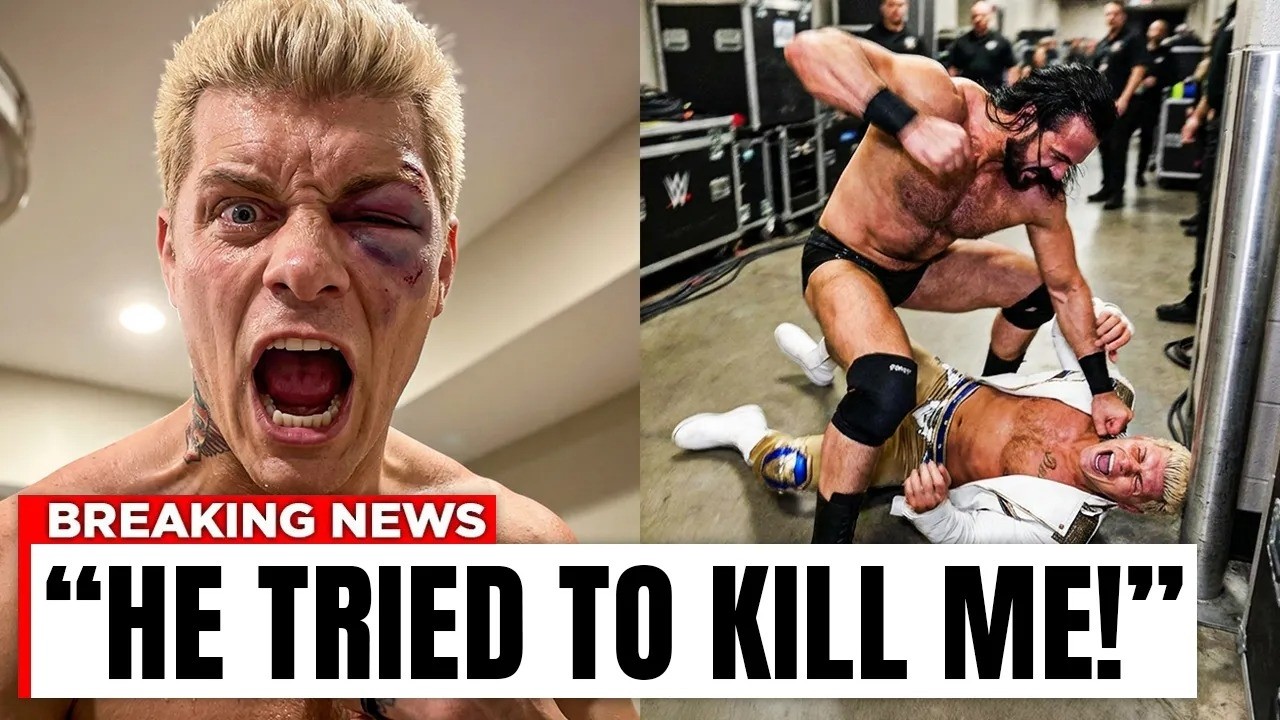 Drew McIntyre LOSES IT After Losing The Title To Cody Rhodes
